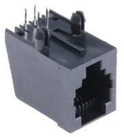 mhrjj64nfra MH Connectors MH Modular Series Female RJ11 Connector, UTP Shield Right Angle 6P4C -Way