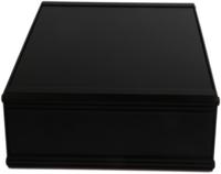 188-1267 RS PRO Black Extruded Aluminium Heat Sink Case, IP40, Black Lid, 200 x 300 x 86mm