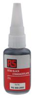 908-2802 RS PRO Super Glue 20 g, Black