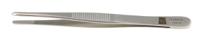 136-9830 RS PRO 120 mm, Stainless Steel, Blunt, Tweezers