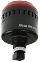 855pc-b24le422 Allen Bradley 855PC Series Red Sounder Beacon, 24 V ac/dc, Panel Mount, 103dB at 1 Metre