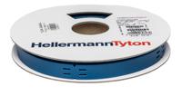 556-26503-ttagmc15bex100s-pomet-bu HellermannTyton TTAGMC Blue White Print Cable Labels, 100mm Width, 15mm Height, 120 Qty