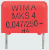 mks4c033302c00kssd WIMA MKS4 Polyester Film Capacitor, 40 V ac, 63 V dc, ±10%, 330nF, Through Hole