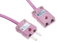 768-6610 RS PRO Type N Thermocouple Cable/Wire Extension Lead, 2m, Unscreened, PVC Insulation, +105°C Max, 7/0.2mm