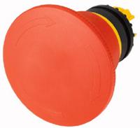121462-m22-pvt45p Eaton M22 Series Latching Emergency Stop Push Button, 22mm Cutout, IP67