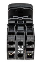 xb5aw73731b5 Schneider Electric Harmony XB5 Series Illuminated Push Button, Push-Push, Panel Mount, 22mm Cutout, SPDT, 24V, IP66,