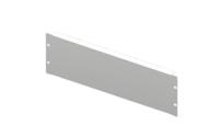 7153035 Rittal RAL 7035 Sheet Steel Rack Panel, 3U, 482.6mm