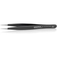 92-28-69-esd Knipex 130 mm, Stainless Steel, Smooth, ESD Tweezer