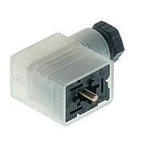 933571100-gml-209-nj-led-24-ye-black Hirschmann GML 2P+E DIN 43650 B, Female Solenoid Valve Connector with Indicator Light, 24 V ac/dc Voltage