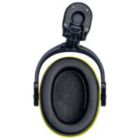 2600215 uvex Pheos Ear Shells with Helmet Attachment, 30dB, Black, Yellow