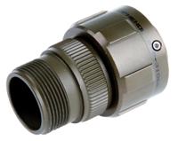 97b-3106a-18-1p-hd Amphenol Limited, 97B, Brass 10 Way Cable Mount MIL Spec Circular Connector Plug, Pin Contacts,Shell Size 18, Bayonet