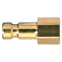 20sfim05mxn Legris Nickel Plated Brass Female Pneumatic Quick Connect Coupling, Metric M5 Female Female Thread