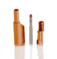 934099105 Hirschmann Test & Measurement Brown Male Banana Plug, 4 mm Connector, Screw Termination, 24A, 1000V ac/dc, Nickel