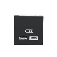 nu301854 Schneider Electric Anthracite, 2 Gang, New Unica