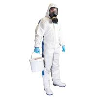 2510400008 Chemsplash White Disposable Coverall, XXL