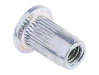 425-7531 RS PRO Plain, M4 Steel Threaded Insert, 9mm diameter 6mm Depth 11.3mm