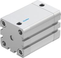 adn-50-80-a-p-a Festo Pneumatic Cylinder - 536319 50 mm Bore, 80 mm ADN Series, Double Acting Acting