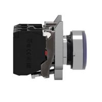 xb4bw36m5 Schneider Electric Harmony XB4 Series Illuminated Push Button, Slow Break, Panel Mount, 22mm Cutout, SPDT, 240V, IP66,