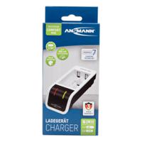 1001-0091 Ansmann Comfort Mini Battery Charger For NiMH AA, AAA 2 Cell 1.2V 400mA