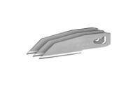 0-11-221 Stanley Carbon Steel Scalpel Blade 0.4 mm, 3 per Package