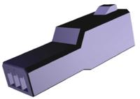 1-1318115-6 TE Connectivity, Dynamic 2000 Male Connector Housing, 2.5mm Pitch, 12 Way, 2 Row