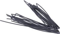 398-228 RS PRO Heat Shrink Tubing, Black 1.6mm Sleeve Dia. x 1.2m Length 2:1 Ratio