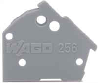 256-300 WAGO 256 Series End Plate for Use with Rail Mount Terminal Blocks