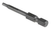 05059604001 Wera Hexagon Screwdriver Bit, 2.5 mm Tip, 1/4 in Drive, Hexagon Drive, 50 mm Overall