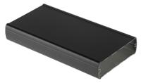 84100200-abp-1000 Bopla Alubos Series Black Aluminium Enclosure, IP65, 200 x 106 x 32mm