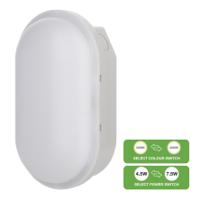 146041 Bailey Electric & Electronics bv Oval LED Bulkhead Light, 4.5-7.5 W, 220 - 240 V, , Lamp Supplied, IP54, LED Bulkhead