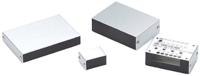 ym10-3-7 Takachi Electric Industrial YM Series Black, Silver Aluminium Desktop Enclosure, 100 x 70 x 30mm