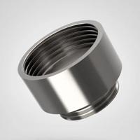 52104502 Lapp Cable Gland Adaptor, PG29 Exterior Thread, M40 Interior Thread, Nickel Plated Brass, SKINDICHT Series