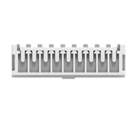 2391423-9 TE Connectivity 2391423 Series Receptacle Edge Connector, Board Mount, 9-Contacts, 2.5mm Pitch, 1-Row, Crimp Termination