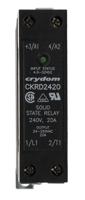 ckrd2420 Sensata Crydom CKR24 Series Solid State Relay, 20 A rms Load, DIN Rail Mount, 280 V rms Load, 32 V Control