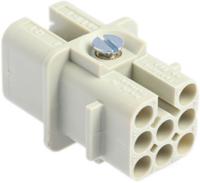 09360083101 HARTING Heavy Duty Power Connector Insert, 10A, Female, Han D Series, 8 Contacts