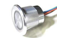 175-8647 RS PRO Illuminated Piezo Switch, Momentary, IP68