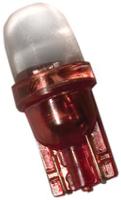 le-0509-02r JKL Components Red LED Indicator Lamp, 24V, Wedge Base, 10mm Diameter