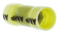 34136 TE Connectivity Parallel Wire Splice Connector, Yellow, Insulated, Tin 12 → 10 AWG