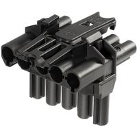 9205030531 Wieland GST18i Series T-Distributor, 5-Pole, 5-Way, 20A, IP20