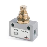 rfu-467-38 Camozzi RF Non Return Valve G 3/8 Female Inlet, G 3/8 Male Outlet, 10bar