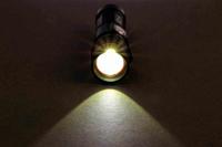 176-6035 RS PRO LED Pocket Torch Black - Rechargeable 300 lm, 93 mm