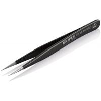 92-28-70-esd Knipex 110 mm, Stainless Steel, Smooth, ESD Tweezer