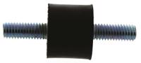 2520vv20-50 FIBET M8 Anti Vibration Mount, Male to Male Bobbin with 52kg Compression Load