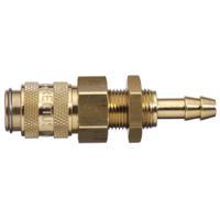 21kbts08mpn Legris Nickel Plated Brass Female Pneumatic Quick Connect Coupling, 16mm Female Thread
