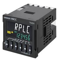 h5cc-ad Omron H5CC Series Flush Mount Timer Relay, 12 → 48V, 0.001s → 999999h, 2-Function, SPDT