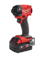 4933479866 Milwaukee  - 18V Impact Driver with 1 x 5Ah Batteries