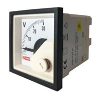 186-2483 RS PRO Analogue Voltmeter DC, Analogue Display 1 %