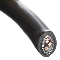 20301536 Prysmian 6 mm² 3 Core Power Cable, Black Low Smoke Zero Halogen (LSZH), 50m