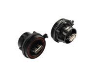 px0842aa Bulgin Straight, Panel Mount, Socket- Single Port Type Type A 2.0 IP68 USB Connector