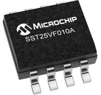 sst25vf010a-33-4i-sae-t Microchip 1Mbit SPI Flash Memory 8-Pin SOIC, SST25VF010A-33-4I-SAE-T